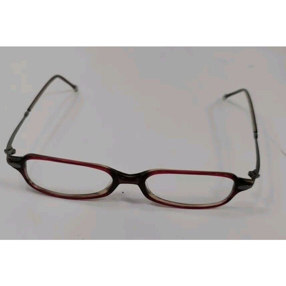 New Max Studio By Eye Q  MX100 EYEGLASSES FRAMES WINE and  TAUPE  47 16 140 Rect